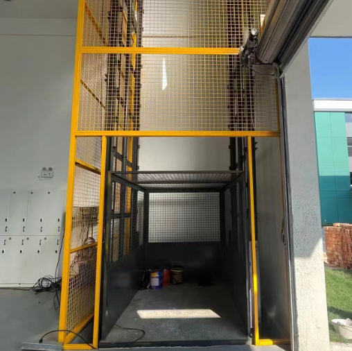 三明导轨式升降机助力物流园破解运输难题